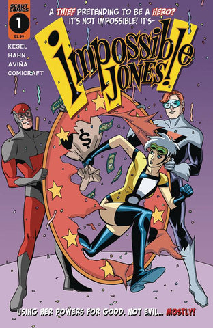 IMPOSSIBLE JONES #1  CVR A HAHN & KESEL