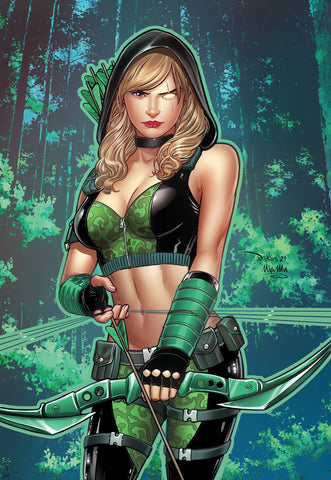 ROBYN HOOD HUNTED ONE SHOT CVR C SANTACRUZ