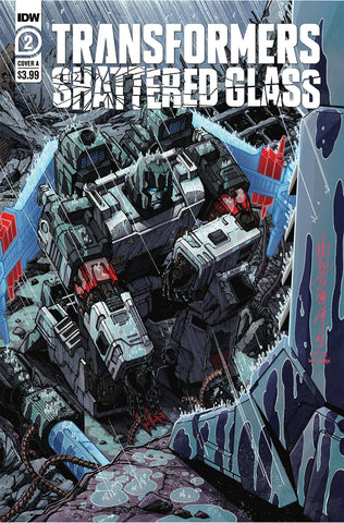 TRANSFORMERS SHATTERED GLASS #2  CVR A MILNE