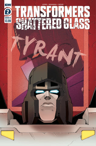 TRANSFORMERS SHATTERED GLASS #2  CVR B GRIFFITH