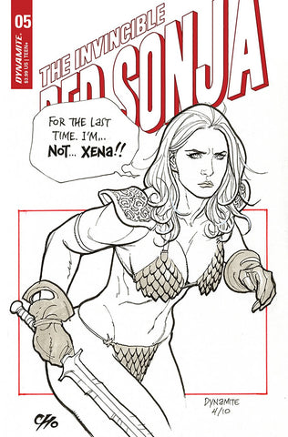 INVINCIBLE RED SONJA #5 CVR D CHO