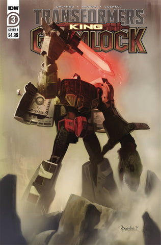 TRANSFORMERS KING GRIMLOCK #3  CVR A BRYAN LEE