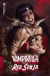 VAMPIRELLA VS RED SONJA 1 CVR A PARRILLO (DYNAMITE) 101022