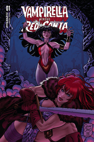 VAMPIRELLA VS RED SONJA 1 CVR C QUINONES (DYNAMITE) 101022