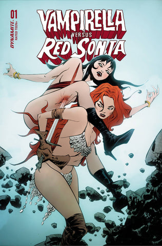 VAMPIRELLA VS RED SONJA 1 CVR D LEE (DYNAMITE) 101022