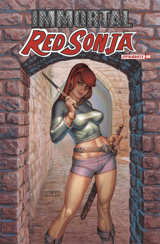 IMMORTAL RED SONJA 8 CVR C LINSNER (DYNAMITE) 103122