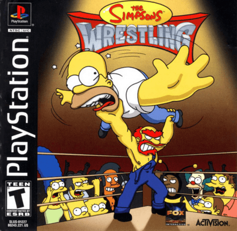 The Simpsons Wrestling (PS1)