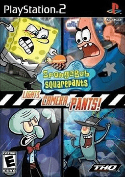 SpongeBob SquarePants Lights Camera Pants (PlayStation 2)