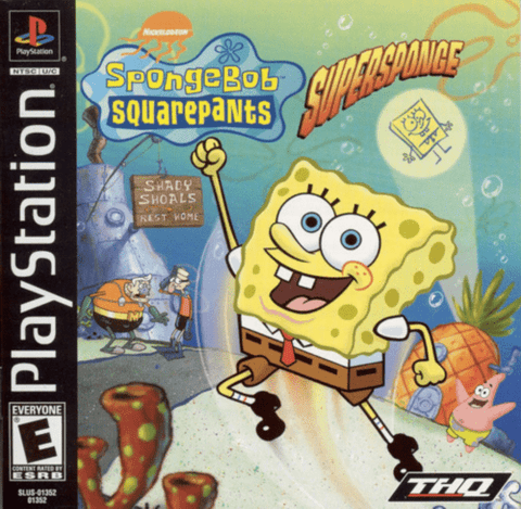 SpongeBob SquarePants Super Sponge (PS1)