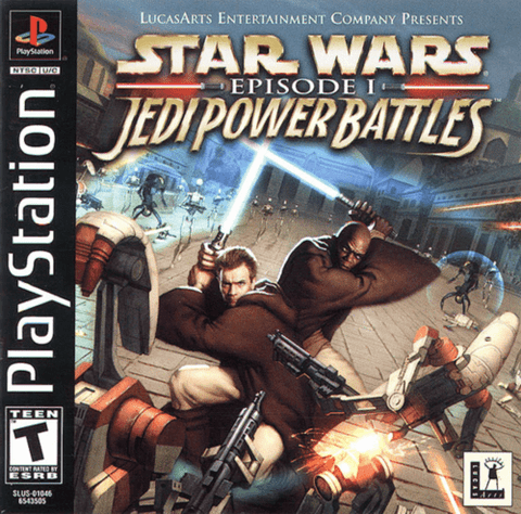 Star Wars Episode I Jedi Power Battles (PS1)