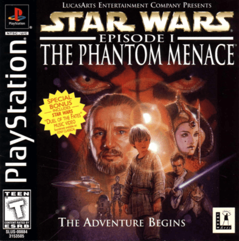 Star Wars Phantom Menace (PS1)