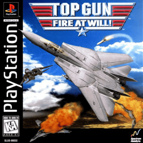 Top Gun Fire at Will (PS1)