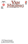 VAN HELSING VS DRACULAS DAUGHTER #1  CVR F BLANK SKETC