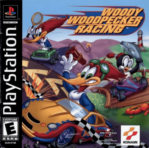 Woody Woodpecker Racing (PS1)