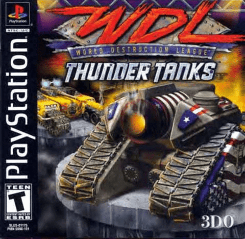 World Destruction League: Thunder Tanks (PS1)
