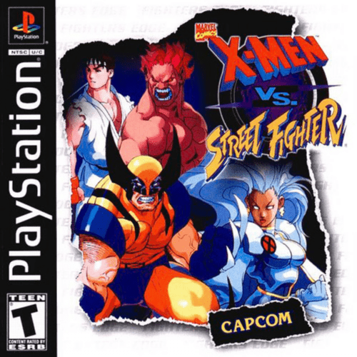 X-men vs Street Fighter (PS1) – Comic Books and Video Games
