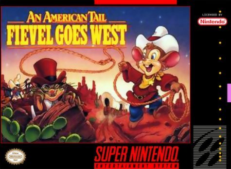 An American Tail Fievel Goes West (SNES)