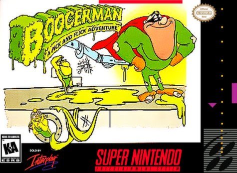 Boogerman A Pick and Flick Adventure (SNES)