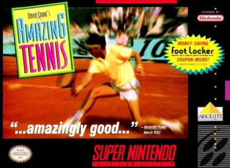 David Crane's Amazing Tennis  (SNES)