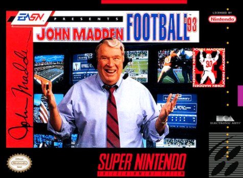 Madden 93  (SNES)