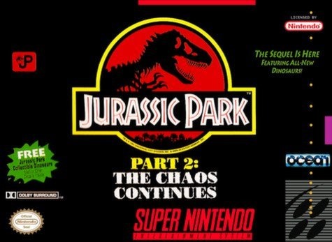 Jurassic Park 2 The Chaos Continues (SNES)
