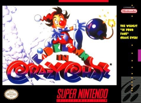 Kid Klown in Crazy Chase (SNES)