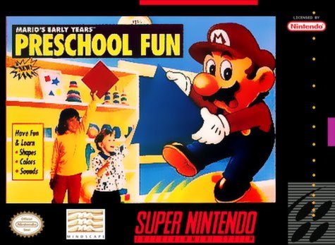 Mario's Early Years Preschool Fun (SNES)