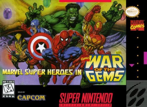 Marvel Super Heroes in War of the Gems (SNES)