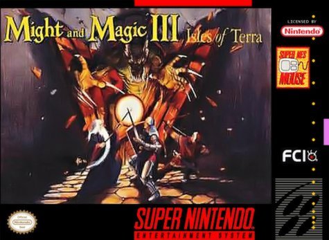 Might and Magic III Isles of Terra (SNES)