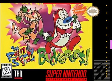 The Ren and Stimpy Show Buckeroos (SNES)