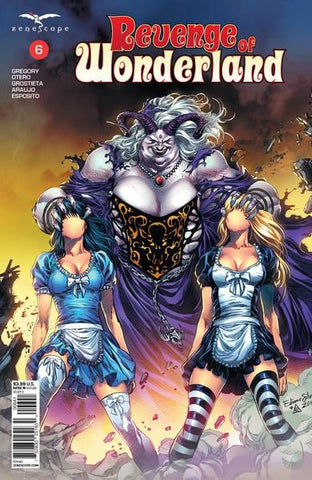 REVENGE OF WONDERLAND #6  CVR D SILVA