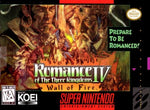 Romance of the Three Kingdoms IV Wall of Fire (SNES)
