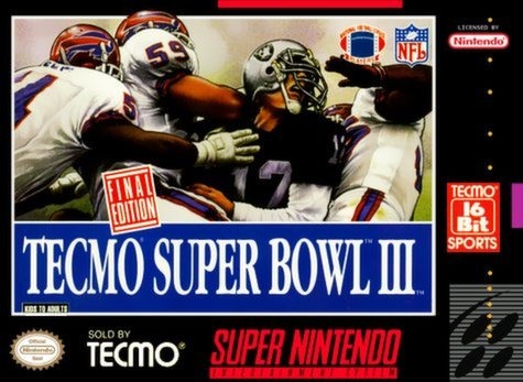 Tecmo Super Bowl III (SNES)