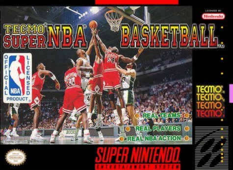 Tecmo Super NBA Basketball  (SNES)