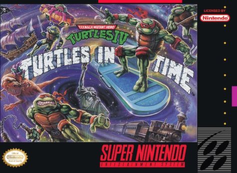 Teenage Mutant Ninja Turtles IV Turtles in Time (SNES)