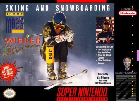Skiing & Snowboarding: Tommy Moe's Winter Extreme  (SNES)