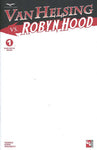 VAN HELSING VS ROBYN HOOD #1  E CVR BLANK SKETCH